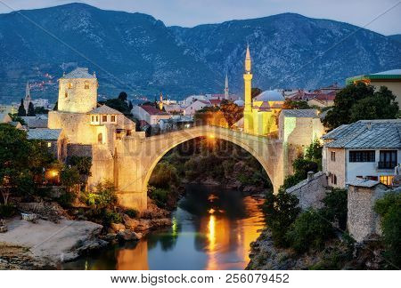Stari Most, Mostar, Bosnia And Herzegovina