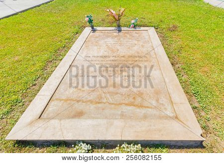 Nazca Peru August 2018 Here Marie Reiche Is Buried The Woman Who Discovered The Lines Nazca And Her 