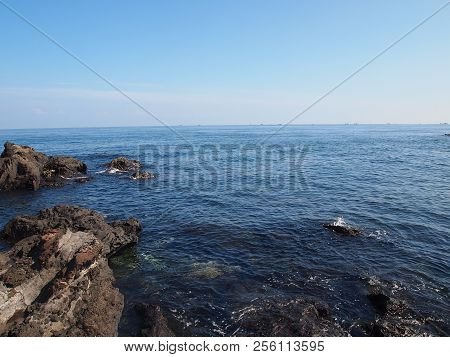 This Photo Was Taken At The Seaside In Jeju Island, South Korea.