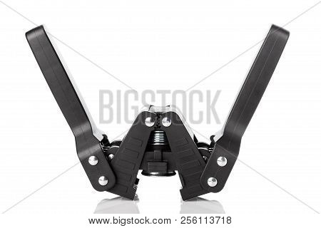 Black Beer Bottle Capper Isolated On White Background