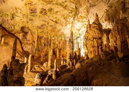 Postojna Cave, One Of The Nost Visited Attraction In Slovenia