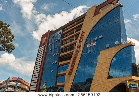 Kampala, Uganda - April 28, 2017: Hardware City Hardware City Is In The Center Of Kampala And It Is 