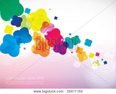 abstrakt bakgrund mall design