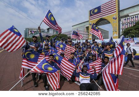 Celebrating The 61Th Anniversary Of Independence Or Merdeka Day