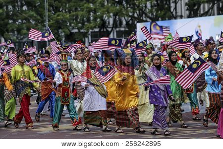 Celebrating The 61Th Anniversary Of Independence Or Merdeka Day