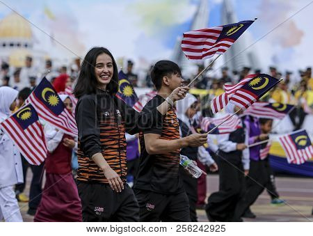 Celebrating The 61Th Anniversary Of Independence Or Merdeka Day
