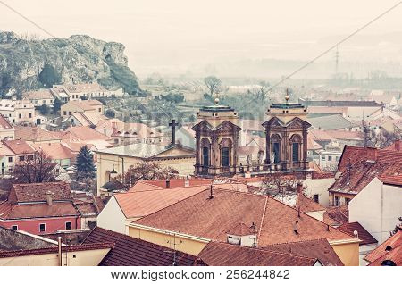 Dietrichstein Tomb, Mikulov, Czech Republic. Religious Architecture. Travel Destination. Old Photo F