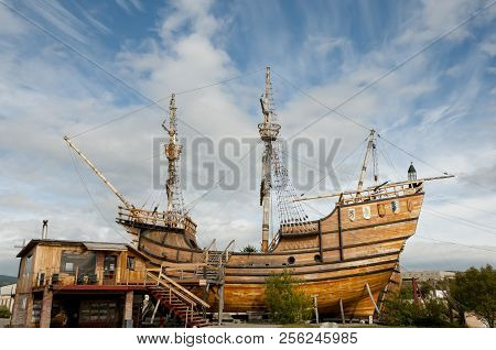 Magellan Replica Ship - Punta Arenas - Chile