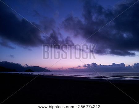 Sunrise Photo On The Beach, Taken In Kawagawa Island, China