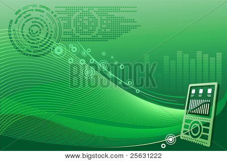 Moderna tecnologia sfondo