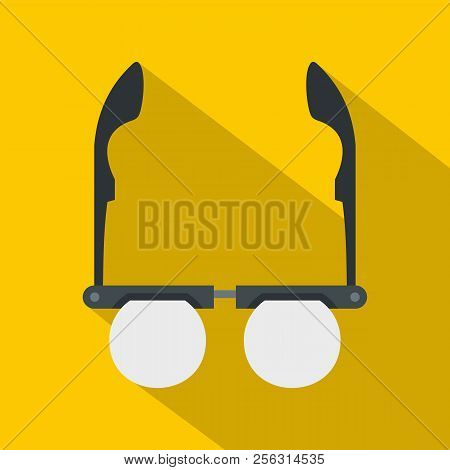 Autorefractometer Icon. Flat Illustration Of Autorefractometer Icon For Web