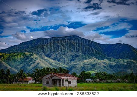 Color Image Of One Of Many Peaks Along The Soerra Madre Mountain Range In Eastern Northern Luzon, Ph