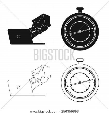 Vector Design Of Goods And Cargo Icon. Set Of Goods And Warehouse Vector Icon For Stock.