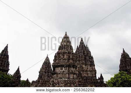 Ancient Prombanan Temple - Yogjakarta - Indonesia