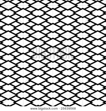 An intricate vector grill pattern in b&w.