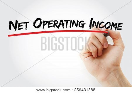 Noi - Net Operating Income Acronym, Business Concept Background