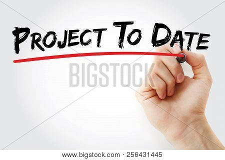 Ptd - Project To Date Acronym, Business Concept Background