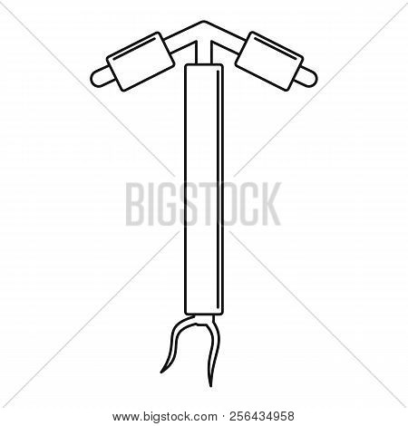 Contraception Hand Tool Icon. Outline Illustration Of Contraception Hand Tool Vector Icon For Web De