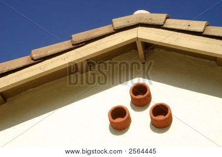 Detalhe do telhado