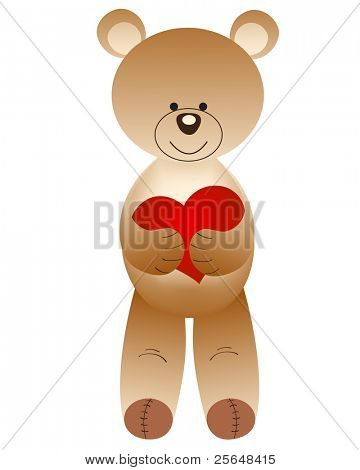 Oso Teddy.Vector
