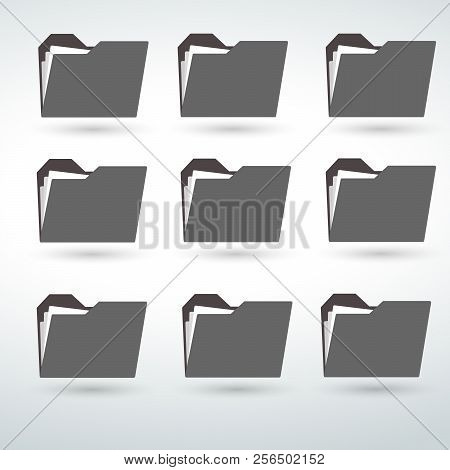 Document Vector Icon Illustration Isolated For Graphic And Web Design