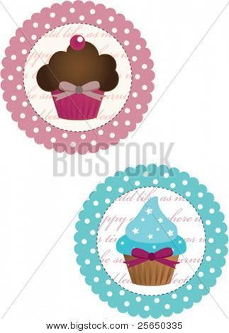 Etichette Cupcake