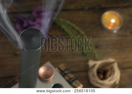 Original Incense Burner With Old Kitchen Shape