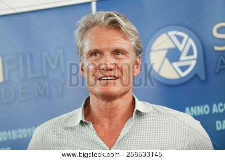 Dolph Lundgren is seen during the 75th Venice Film Festival on September 1, 2018 in Venice, Italy. 