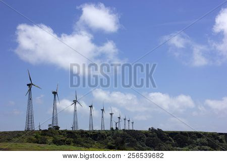 Wind Mills, Chalkewadi Satara, Maharashtra State Of India