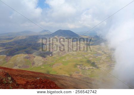 Views From The Top Of Azhdahak Volcano In Geghama Mountains, Armenia