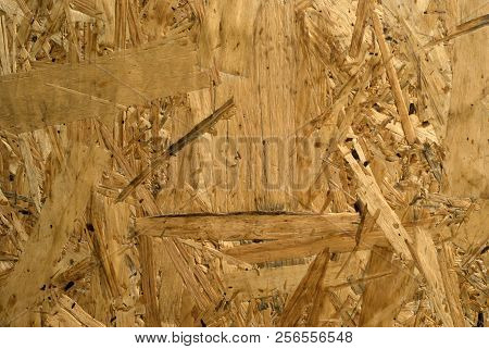 Background, Texture - Surface Of Rough Chipboard Close-up