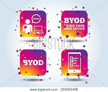 Byod Icons. Human Vector & Photo (Free Trial) | Bigstock