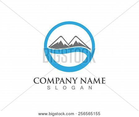 Nature Mountain Logos Business Template Vector Icons