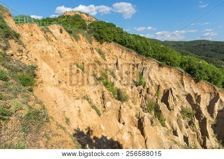 Amazing Sunset View Of Rock Formation Stob Pyramids, Rila Mountain, Kyustendil Region, Bulgaria