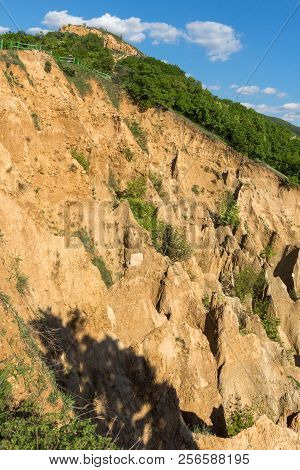 Amazing Sunset View Of Rock Formation Stob Pyramids, Rila Mountain, Kyustendil Region, Bulgaria