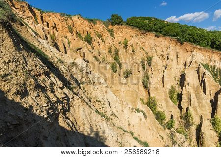 Amazing Sunset View Of Rock Formation Stob Pyramids, Rila Mountain, Kyustendil Region, Bulgaria