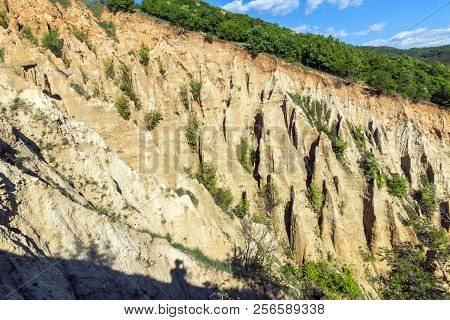 Amazing Sunset View Of Rock Formation Stob Pyramids, Rila Mountain, Kyustendil Region, Bulgaria