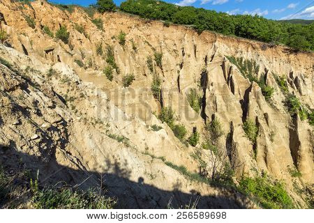 Amazing Sunset View Of Rock Formation Stob Pyramids, Rila Mountain, Kyustendil Region, Bulgaria