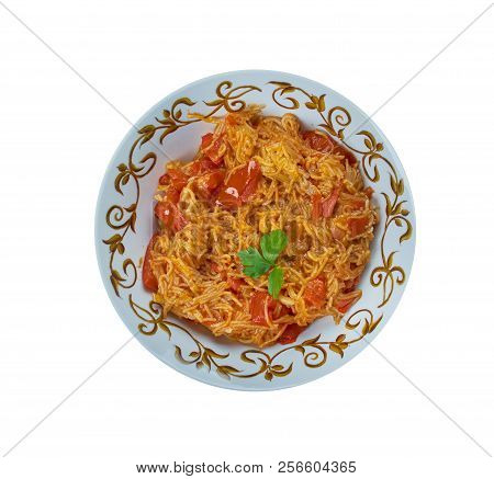 Foosev Tameta Nu Shaak , D Set Dish From Southern India,gujarati Style Sweet And Sour Tomato Curry P