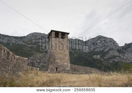 The Ruins Of Castle Of George Castriot (skanderbeg) In Kruja