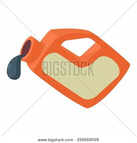 Jerrycan Icon. Cartoon Illustration Of Jerrycan Icon For Web