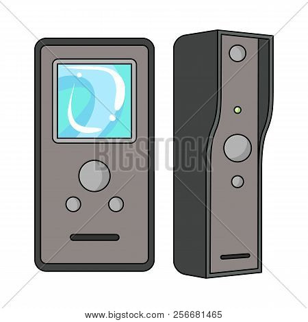 Vector Illustration Of Cctv And Camera Icon. Collection Of Cctv And System Vector Icon For Stock.
