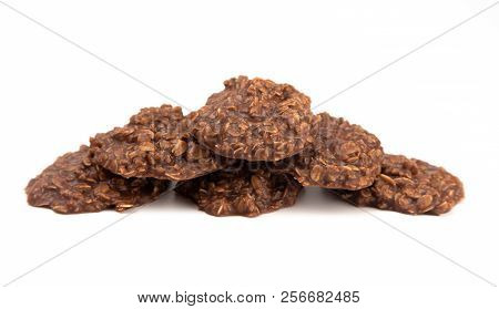 No Bake Chocolate Peanut Butter And Oat Cookies