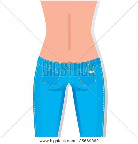 modèle de jeans
