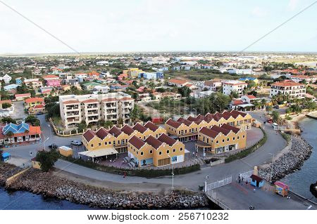 Kralendijk, Bonaire - 12/16/17 -  Downtown Views Of The Town Of Kralendijk, Bonaire