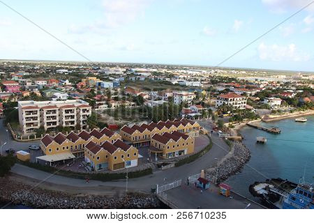 Kralendijk, Bonaire - 12/16/17 -  Downtown Views Of The Town Of Kralendijk, Bonaire