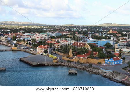 Kralendijk, Bonaire - 12/16/17 -  Downtown Views Of The Town Of Kralendijk, Bonaire