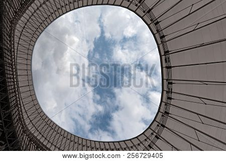 Bilbao, Spain-july 26, 2018: View From The Roof Of San Mames, Football Stadium, Home Of The Athletic