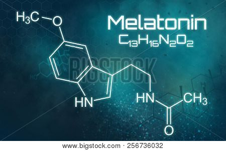 Science Background - The Chemical Formula Of Melatonin