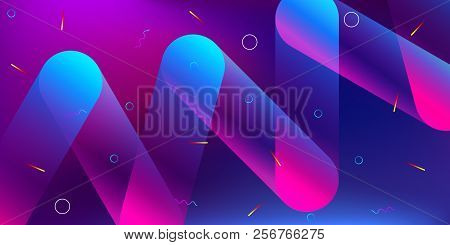 Color Background Design. Fluid Gradient Shapes Composition. Futuristic Design Posters. Eps10 Vector.